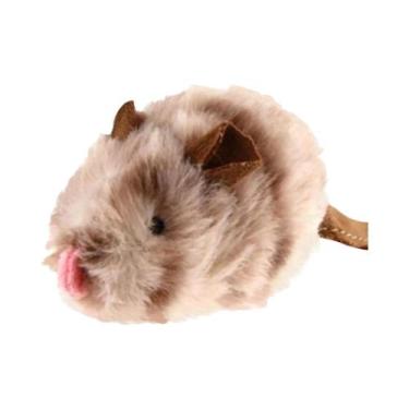 Imagem de Brinquedo Interativo Sonoro Para Gatos: Pássaro Marrom, Ouriço, Rato E