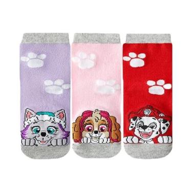 Imagem de Meias De Malha Paw Patrol Para Crianças, 3 Pares, Chase Marshall Rubbl