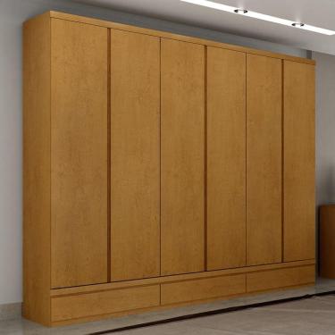 Imagem de Guarda Roupa Casal 6 Portas 9 Gavetas 100% Mdf - Urbano - Josandro Móveis