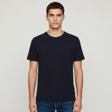 Imagem de Camiseta Dudalina Malha Geométrica Masculino-Masculino