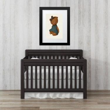 Imagem de Quadro Infantil Ursinha Clássica- 60X48Cm