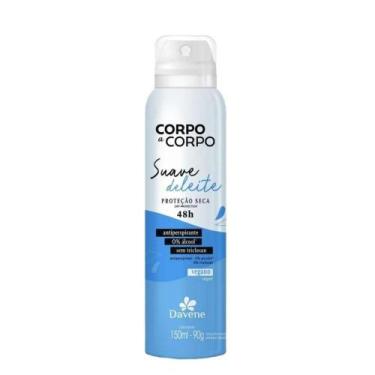 Imagem de Desodorante Antiperspirante Aerossol Corpo a Corpo Suave 150ml - Daven