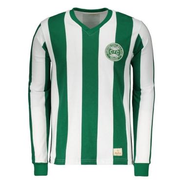 Imagem de Camisa Coritiba Retrô 1985 Manga Longa Masculina-Masculino