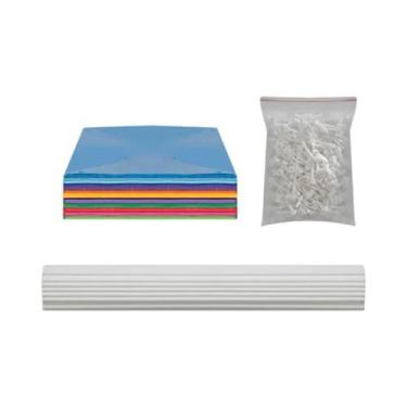 Imagem de Cataventos De Plástico Coloridos Com 4 Pás, 10-50 Peças, Decoração DIY