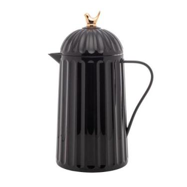 Imagem de Garrafa Térmica Wolff Bird de Plástico Preta 600ml