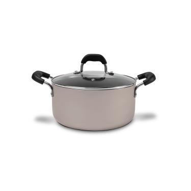 Imagem de Panela Com Tampa Brinox Saffron Antiaderente 2,7 Litros Ø 20 cm Champagne