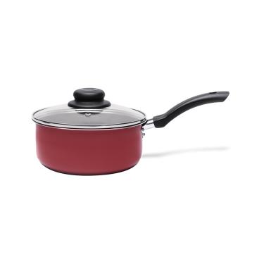 Imagem de Panela Com Tampa Ruby Brinox Antiaderente 1,9 Litros Ø 18 cm Vermelho