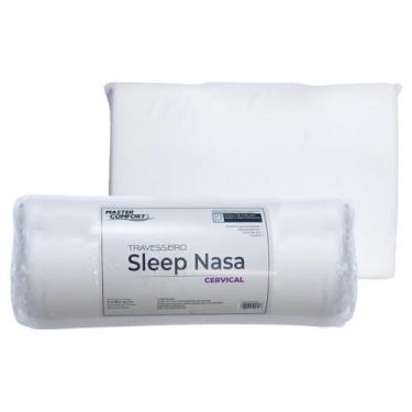 Imagem de Travesseiro Cervical Sleep NASA Rolinho Master Comfort Pillowtex