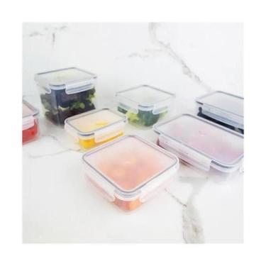 Imagem de Pote Organizador de Geladeira OU Click Quadrado 800ML