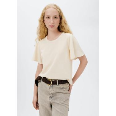 Imagem de Blusa Feminina Manga Godê Com Linho-Feminino