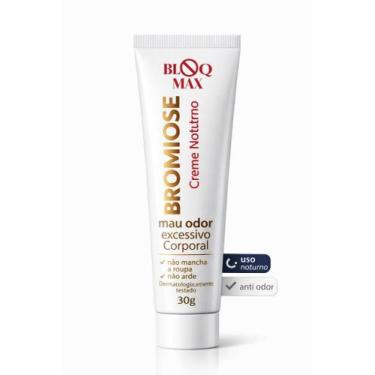 Imagem de bloqmax odor forte nas axilas e virilhas bromidrose-creme noturno brom