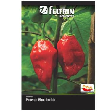 Imagem de Sementes de Pimenta Cascavel (Bhut Jolokia) FELTRIN