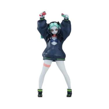 Imagem de Figura De Ação Anime Cyberpunk Edgerunners De 17cm, Lucy Super Hacker,