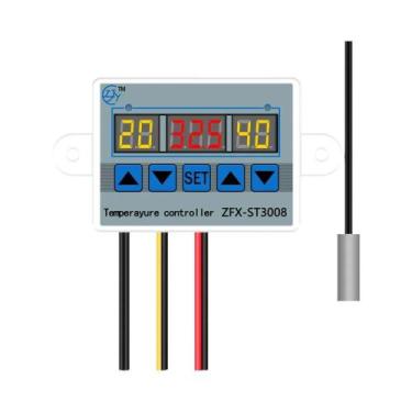 Imagem de Termostato Digital Inteligente ZFX-ST3008 Controlador De Temperatura M