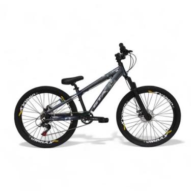 Imagem de Bicicleta Aro 26 Gta Rebel Freeride 7v Single Freio A Disco Do Grau, 1