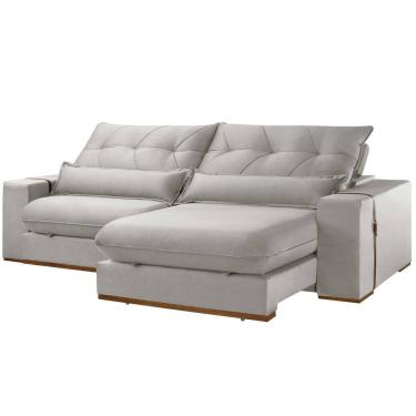 Imagem de Sofa Retratil e Reclinavel Lake 210 cm Braco 25 cm Meu Sofa Online