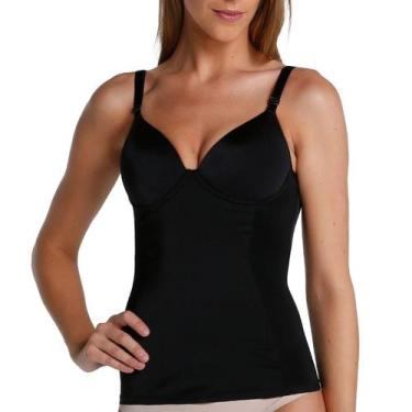 Imagem de Camisete Modeladora Com Bojo Flexfit Dilady, 48, Preto
