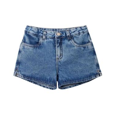Imagem de Shorts Hering Jeans Infantil Menina Barra-Feminino