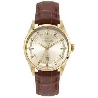 Imagem de Relógio Technos Masculino Executive Dourado - 2115UAP/0X-Masculino