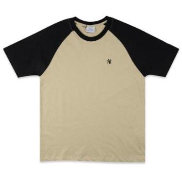 Imagem de Camiseta New Era  Raglan MLB New York Yankees Hip Hop-Masculino