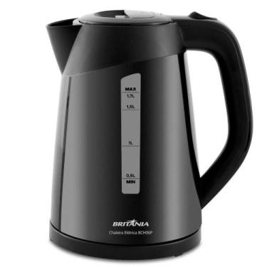 Imagem de Chaleira Elétrica Britânia BCH06P 1,7L Preta Com Desligamento Automáti