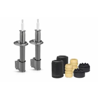 Imagem de Par de Amortecedor Dianteiro Uno 1986 á 2013 com kit batente coifa e c