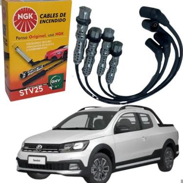 Imagem de Jogo de Cabo de Velas Original NGK STV25 Audi Volkswagen