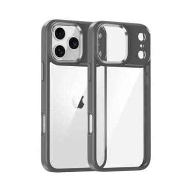 Imagem de Capa Transparente HD Antichoque Para iPhone 17 16E 16 15 14 13 12 Mini