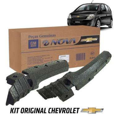 Imagem de Par De Absorvedor Isopor Impacto Do Parachoque Dianteiro Pecas Genuina