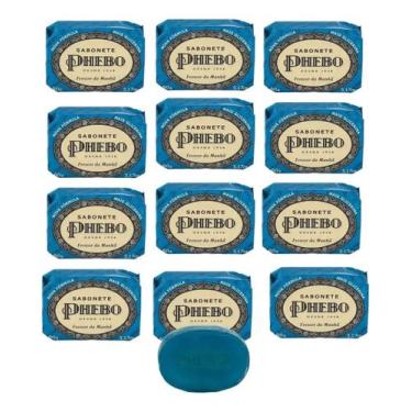 Imagem de Kit 12 Unidades Sabonete Em Barra Phebo Frescor Da Manhã 90g