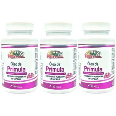 Imagem de Kit 3 Óleo De Prímula 700mg 360 Cápsulas - Rei Terra