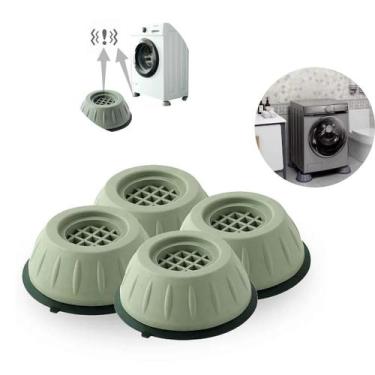 Imagem de Jogo Pé Nivelador Máquina Geladeira Lava Seca Anti Vibração Fogão - 4 