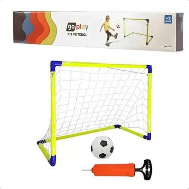 Imagem de Go Play Kit Futebol com Bola Trave de Gol - Multikids BR952