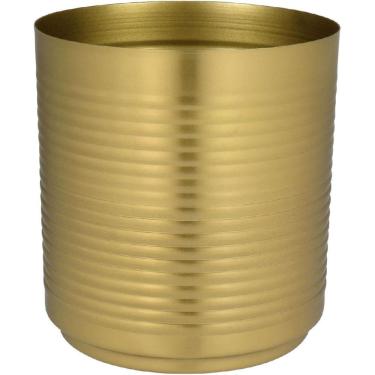Imagem de CACHEPÔ VASOS PLANTAS DECORATIVOS HOME&CO METAL 18x16x16cm DOURADO