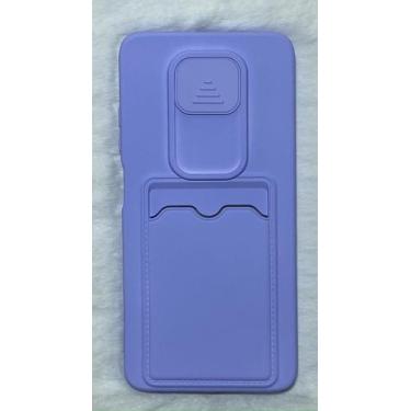 Imagem de Capinha Silicone Compativel Xiaomi Redmi Note 9T 6.53 Porta Cartão Vel