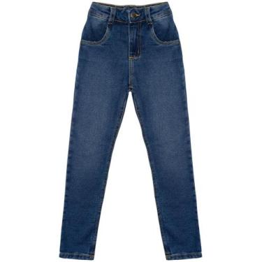 Imagem de Calça Jeans Skinny Infantil Feminina - Trick Nick, 6, Jeans