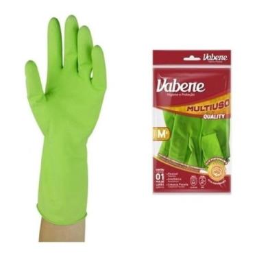 Imagem de Luva Latéx  Limpeza Antiderrapante Forrada - Limpeza moderada - vabene