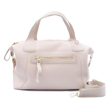 Imagem de Bolsa Feminina Transversal Grande Alça Mão e Ombro Estilo Milão Soft P