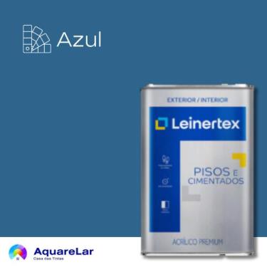 Imagem de Pisos e Cimentados Leinertex 18L, Azul