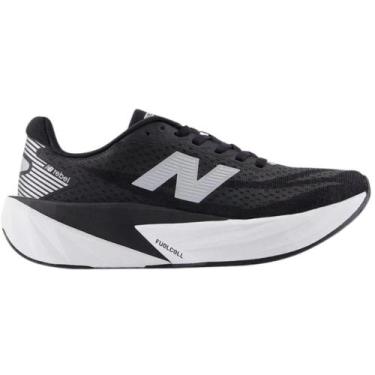 Imagem de Tênis New Balance Fuelcell Rebel V5 Feminino - Preto/Branco