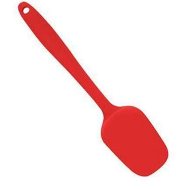 Imagem de Espatula reta sl0616 27,5cm silicone - ORIGINAL LINE, VERMELHO