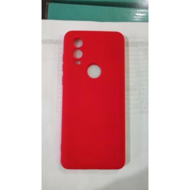 Imagem de Capinha silicone moto one vision  vermelho (1) verde (1) - CISEN 