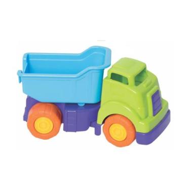 Imagem de Caminhão de Brinquedo Infantil Mercotruck Caçamba, Merco Toys - Mercot