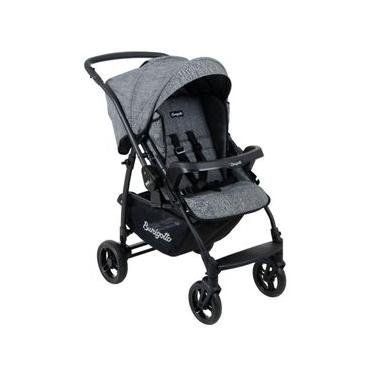 Imagem de Carrinho De Bebê Burigotto Rio 22 Reversível Até 22kg Cinza Mesclado