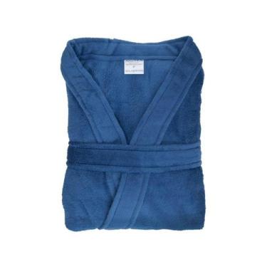Imagem de Roupao Inverno Kimono Azul - Atlântica