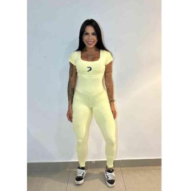 Imagem de Macacão Amarelo Paquitinha com Zero Transparência, U (38-42)