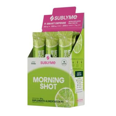 Imagem de Morning Shot Limão - Sublyme 14 sachês