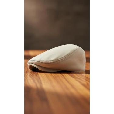 Imagem de Boina Masculina Estilo Inglesa Bege Ajustável - Congratulations Store