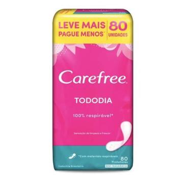Imagem de Absorvente carefree todo dia c/80