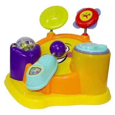 Imagem de Brinquedo Bateria Infantil TumTumTha Educativo - Tateti 882